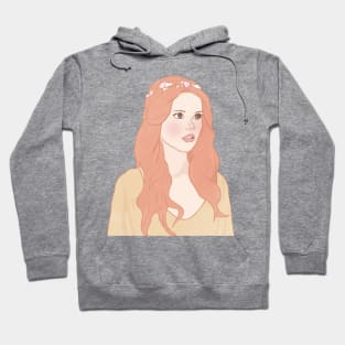 Pastel color girl Hoodie